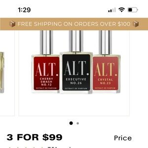 ALT. MFK Baccarat Rouge, Tom Ford Lost Cherry and Killians Love Don’t be Shy